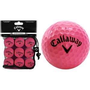 Callaway ballen soft flite roze 9 stuks